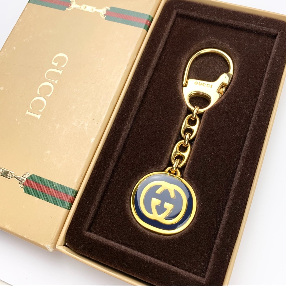 GUCCI Rare Vintage Keychain - Picture 1 of 6